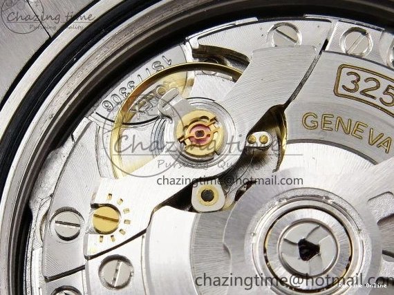 0213 Classic DayDate 40 SS JDF 904L Steel Black Roman Dial on President Bracelet VR3255 V3 (Gain Weight) 1434